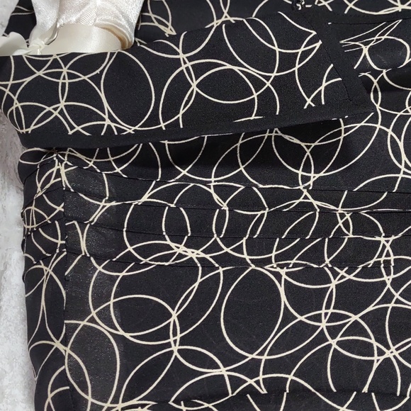 Circle Print Silk Chiffon Jacket - Picture 8 of 8